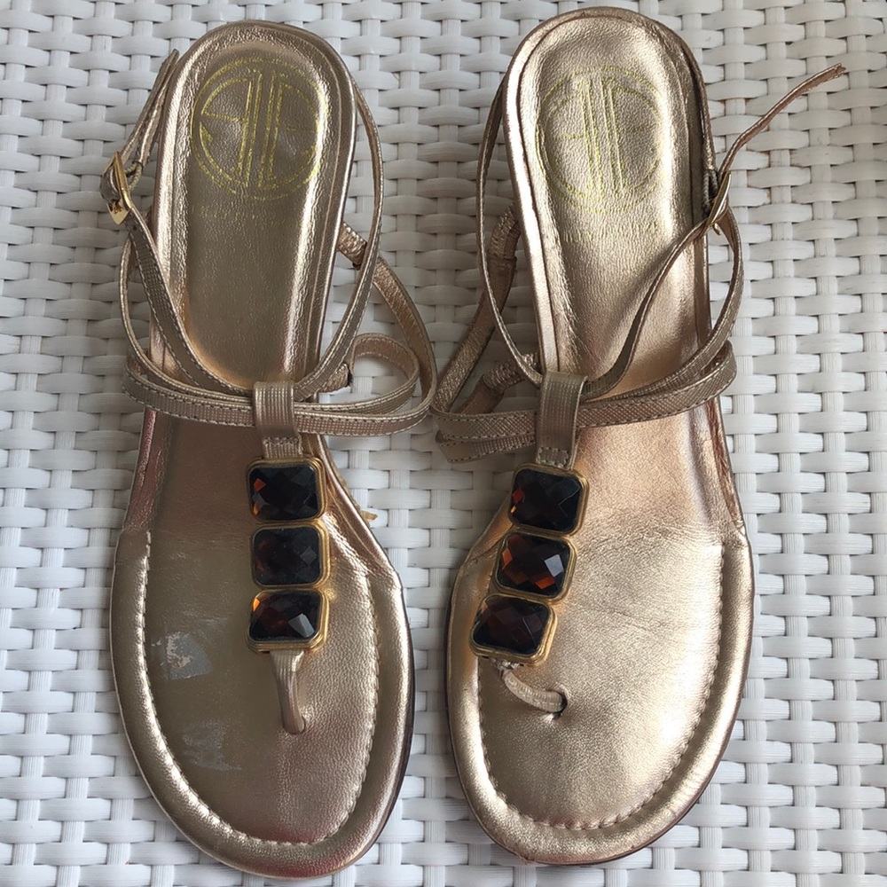 Lilly Pulitzer wedge sandals